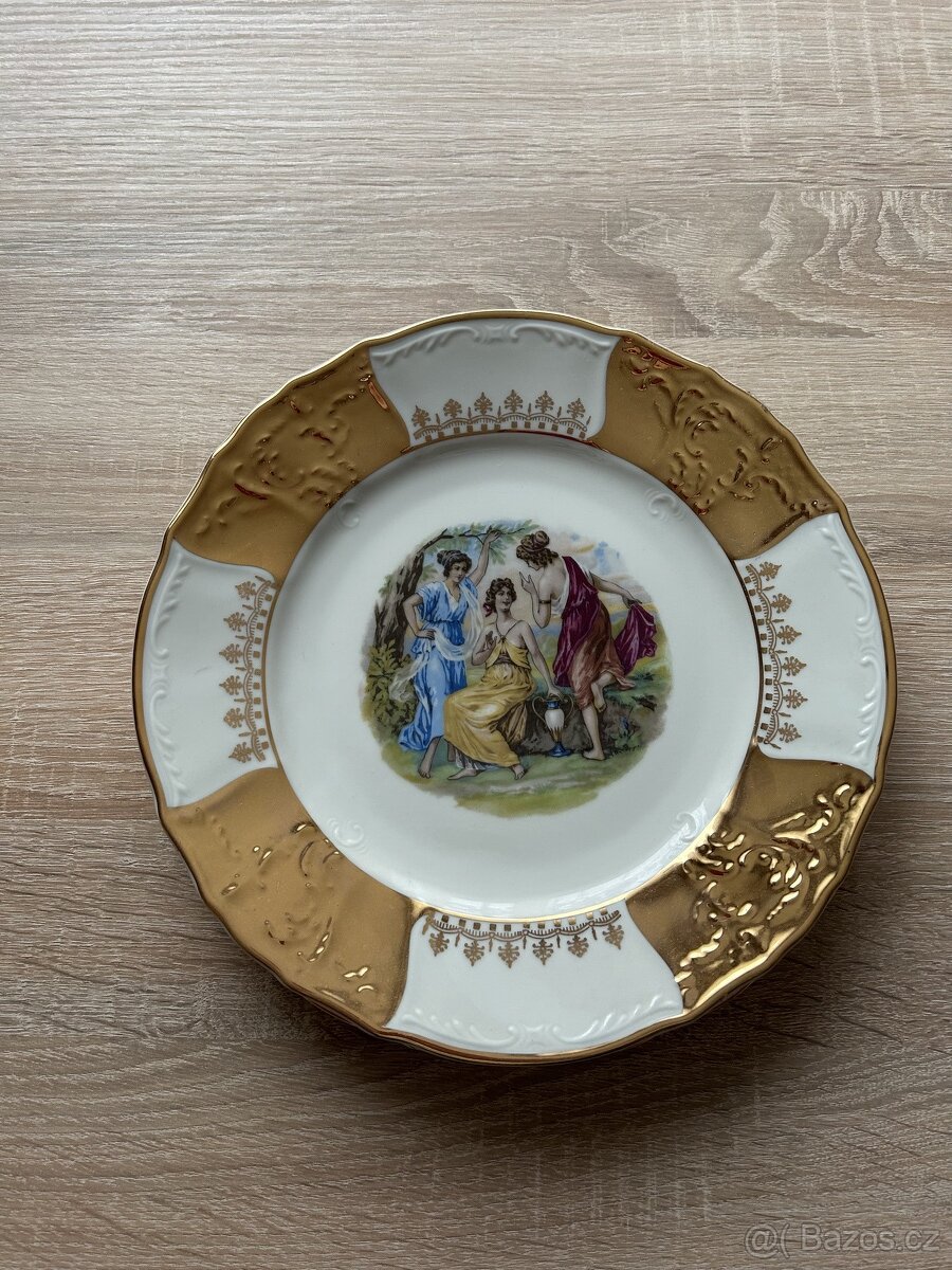 STARÉ OZDOBNÉ TALÍŘE - 4