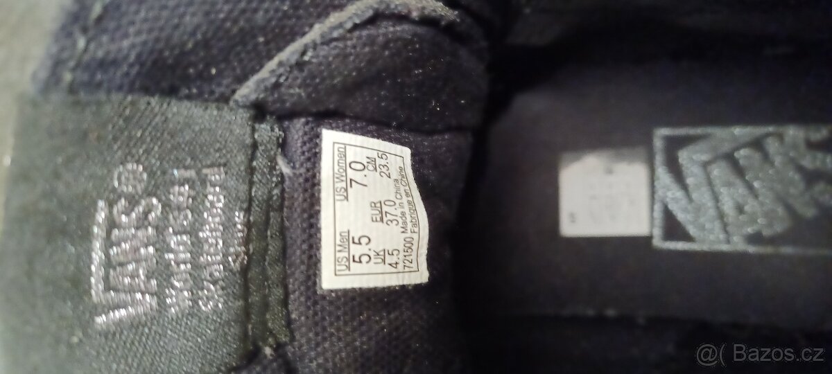 Kotníkové kožené boty Vans vel.37 - 4