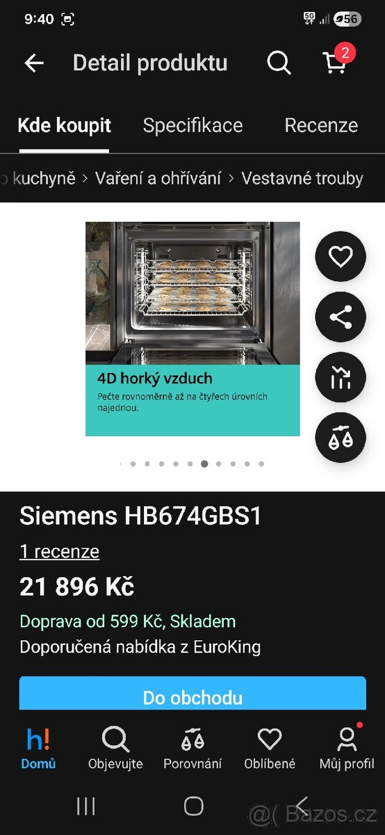 Trouba Simens HB674GBS1 - 4