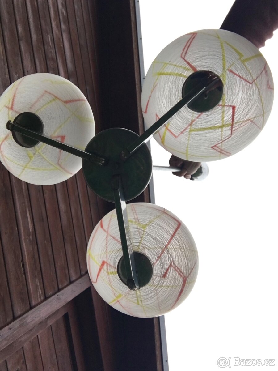 Trojramenný lustr - 4