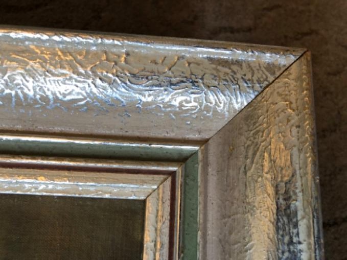 STARÝ OBRAZ ZÁTIŠÍ S OVOCEM+OŘECHY, RADOVÁ, OLEJ NA DESCE - 4