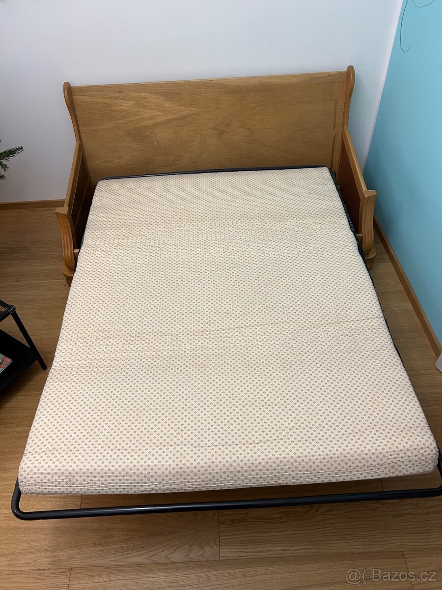 Kožená sedačka rozkládací - 4