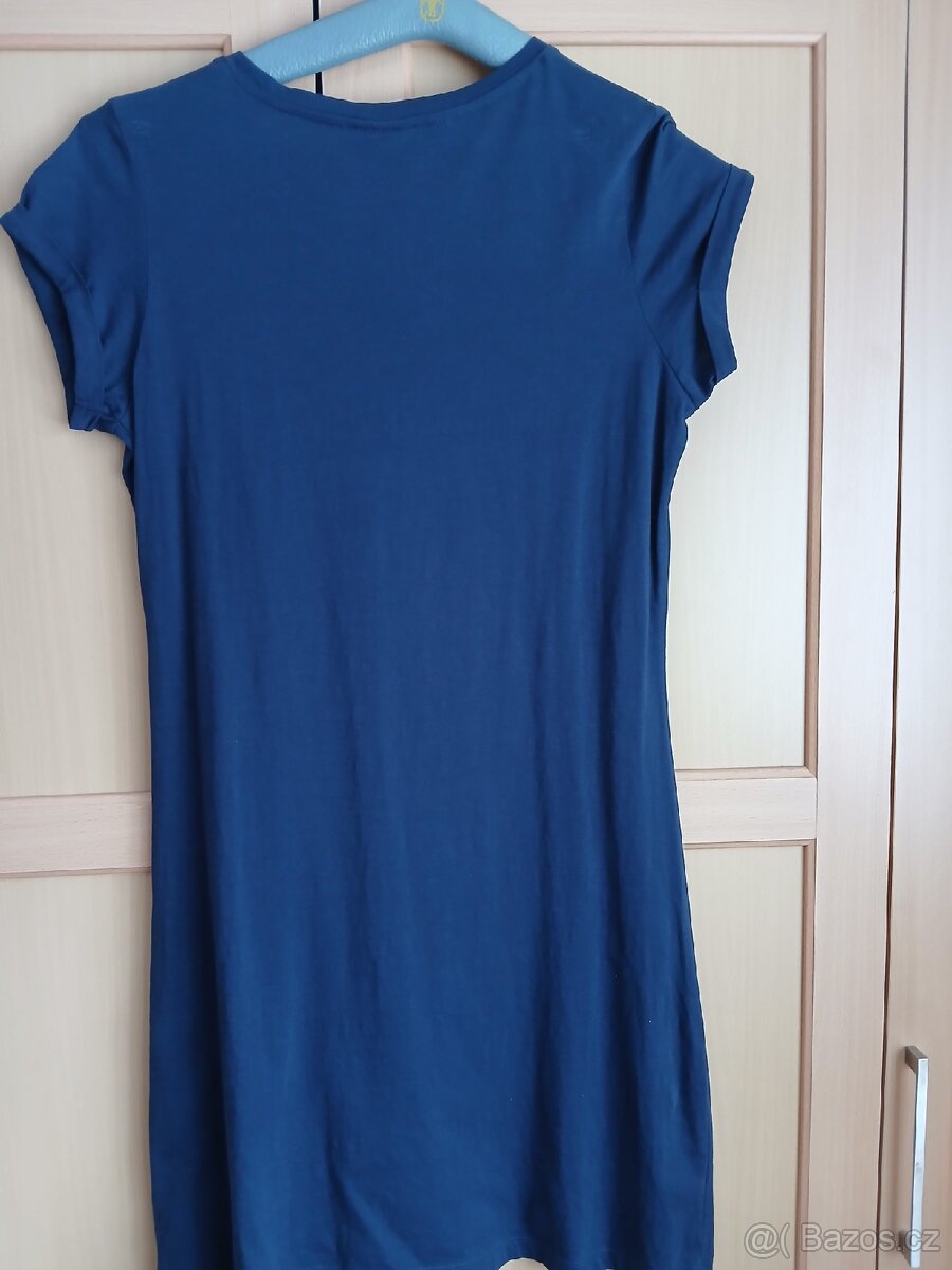 Tmavě modré šaty - 4