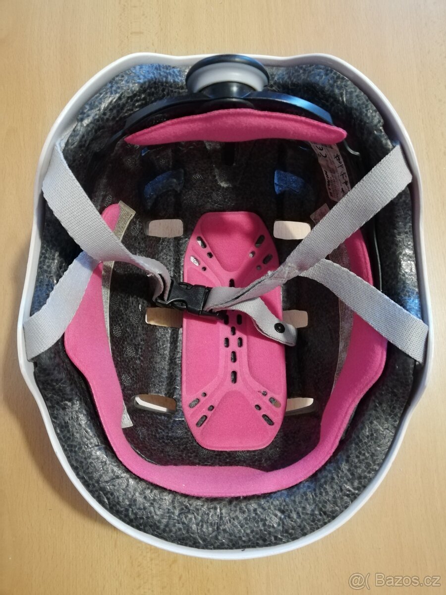Dívčí helma na kolo, vel. 52-55, zn. Decathlon - 4
