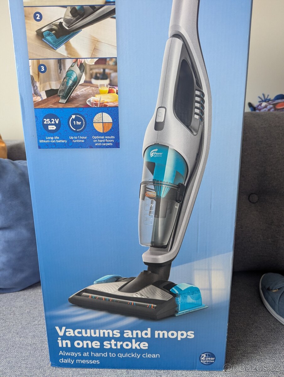 Aku vysavač Philips PowerPro Aqua 3-in-1 - 4