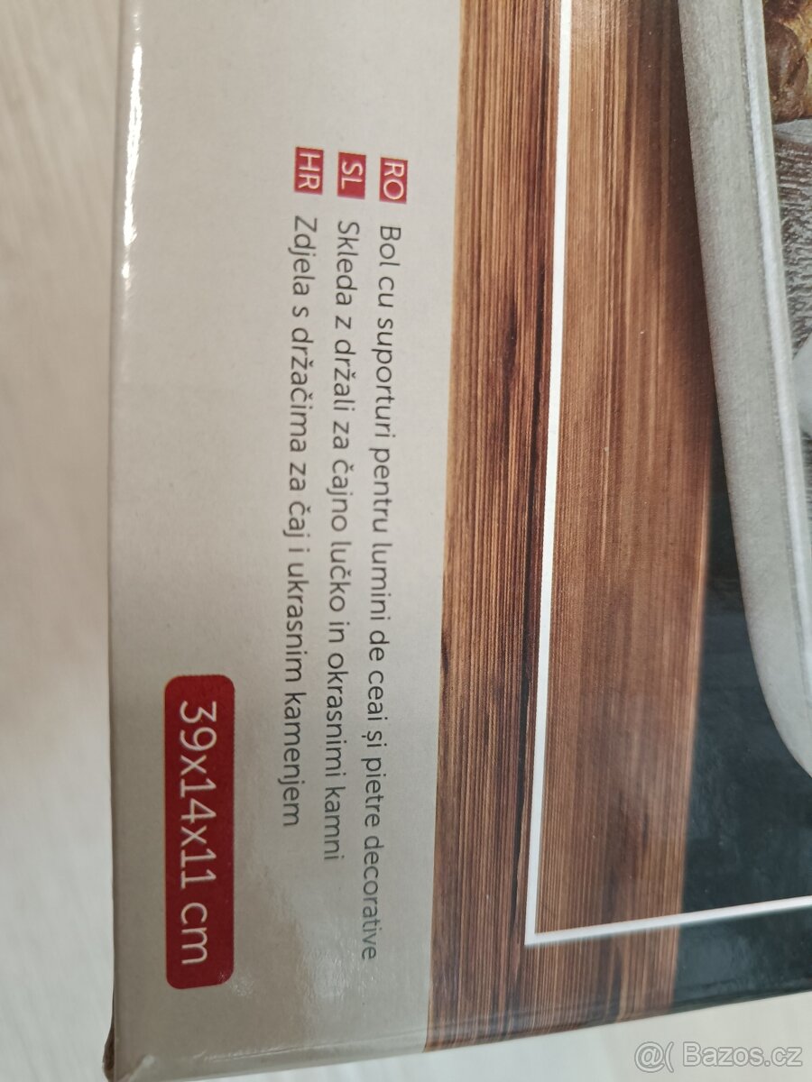 Stojan na svíčky - 3 kusy - nový - 4