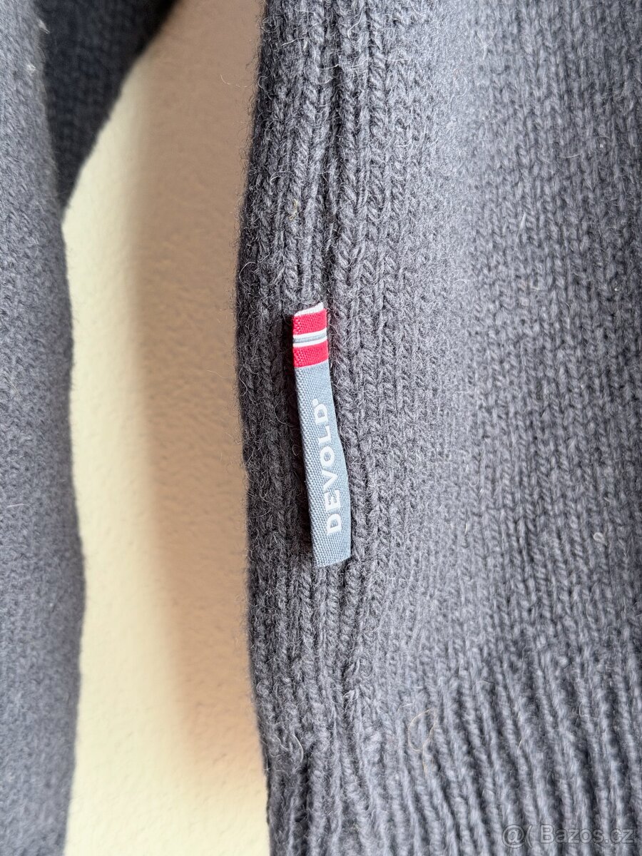 Vlněný svetr Devold Bjornoya Wool Sweater - 4