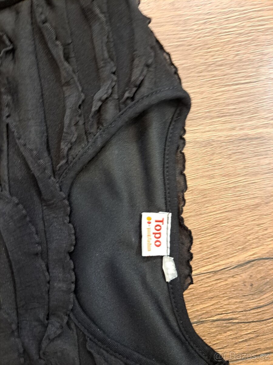 černé mini šaty - 4