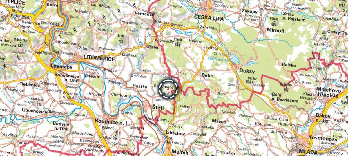 Louka, prodej, Chcebuz, Štětí, Litoměřice - 4