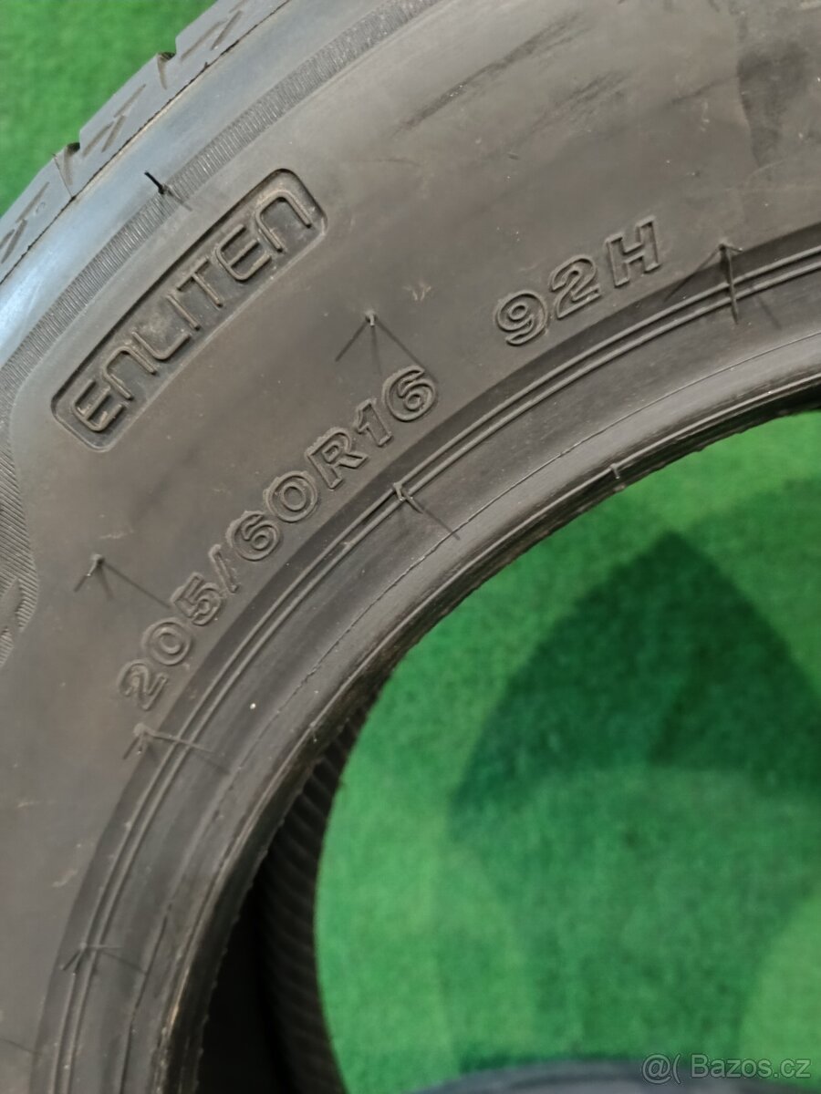 4ks NOVE letni 205/60/16 Bridgestone - 4