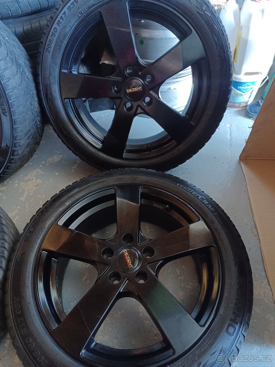 5x112 R17 7j et 48 Dezent cerne Skoda Audi VW Seat - 4