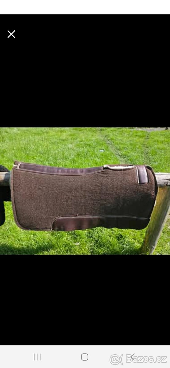 Westernová deka Arlington hnědá - 4