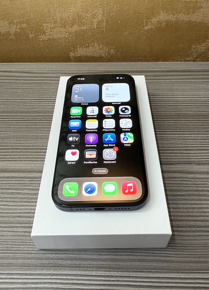 Apple iPhone 15 Pro 256GB černý, 100% baterie - 4