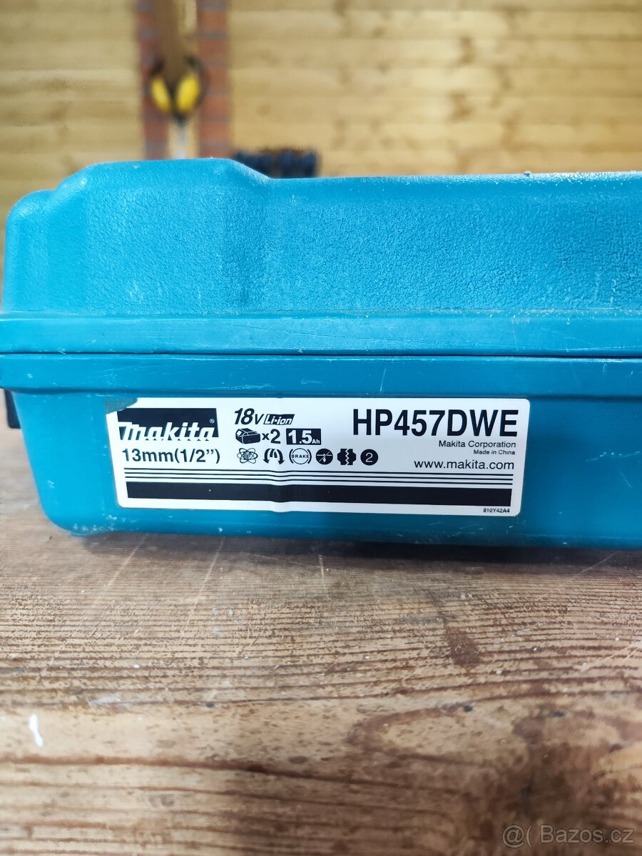 Aku příklepová vrtačka Makita - 4