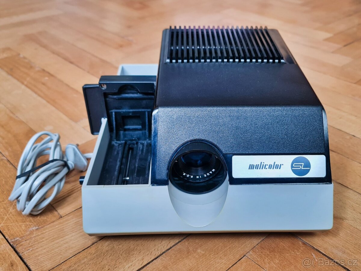 Diaprojektor Malicolor SL, pův. zár. list, rámečky - 4