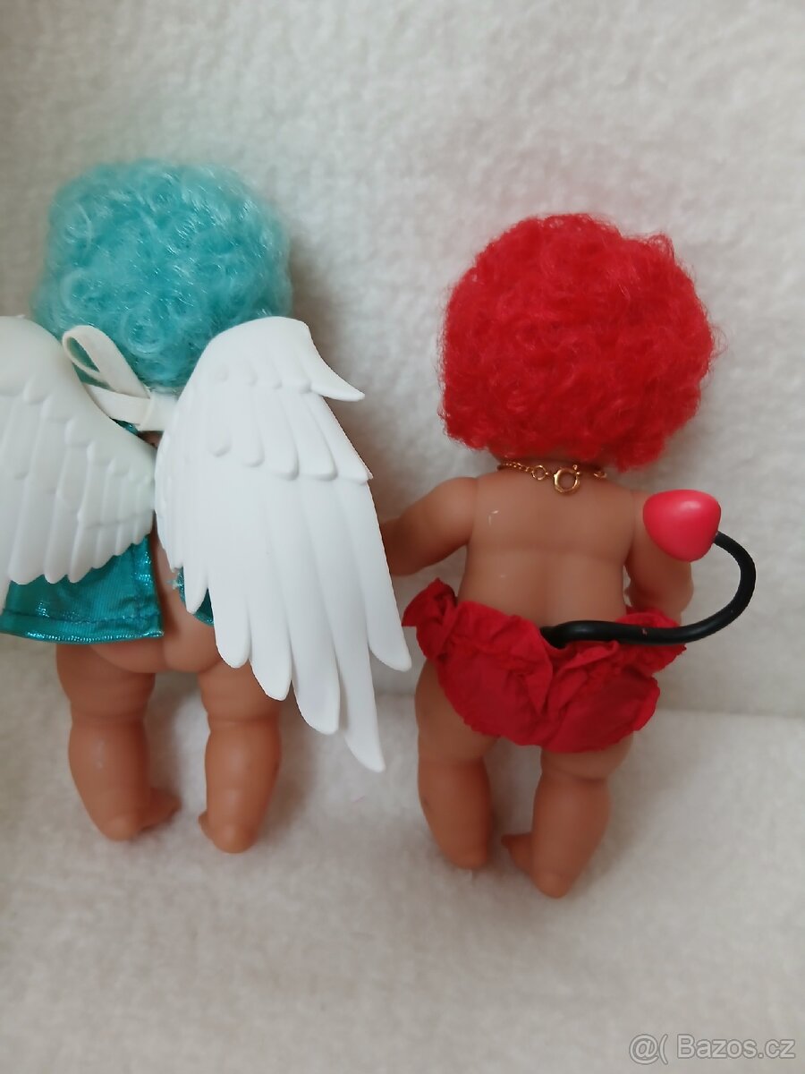 Panenky Zapf creation čertík a andělíček - 4