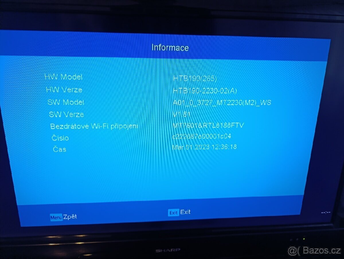 Satelit Set top box Skylink DVB-S a DVB-S2 - 4