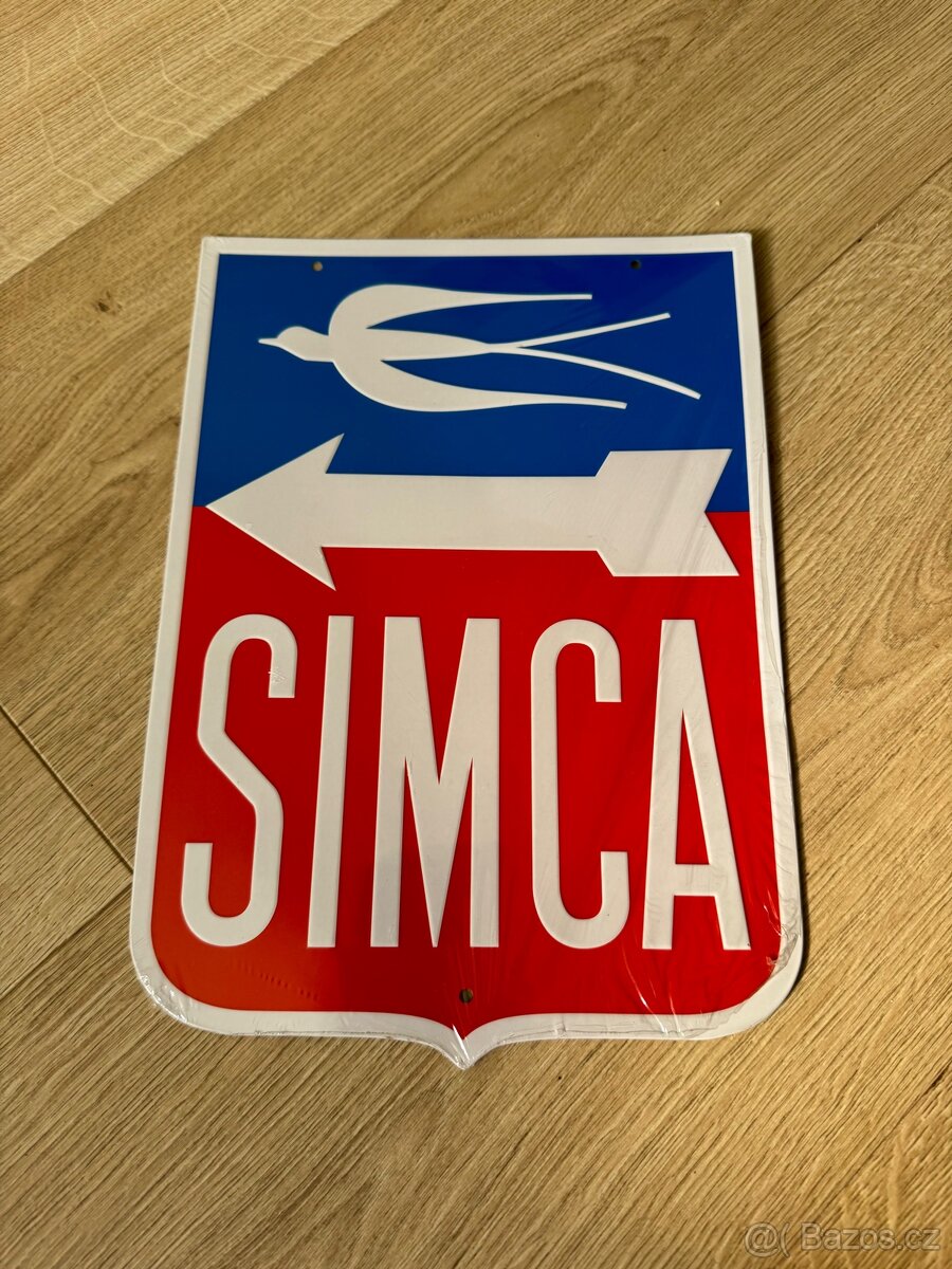 Plechové cedule - Azur, Talbot, Panhard, Simca, Antar - 4