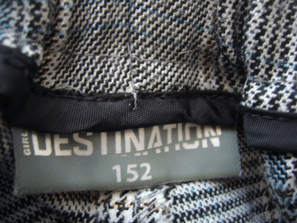 Prodám dívčí kalhoty s páskem - 4