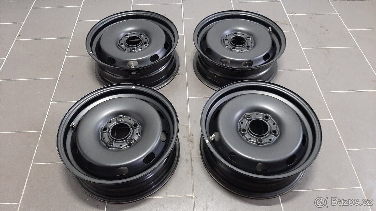 Disky plechové Mini II One/Cabrio/Cooper 5/5Jx15 - 4