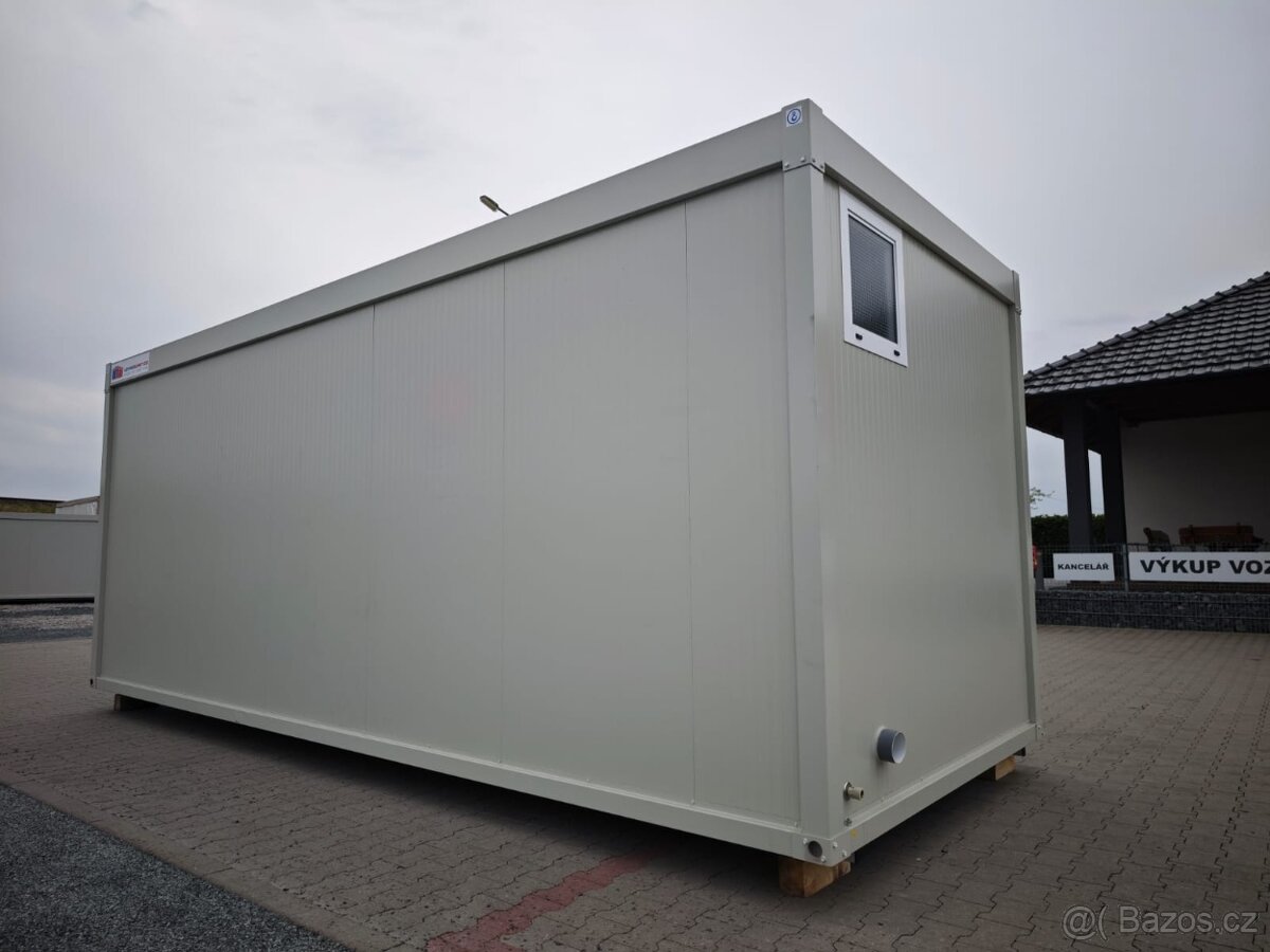 Stavební buňka 6,1 m – WC + umyvadlo - 4