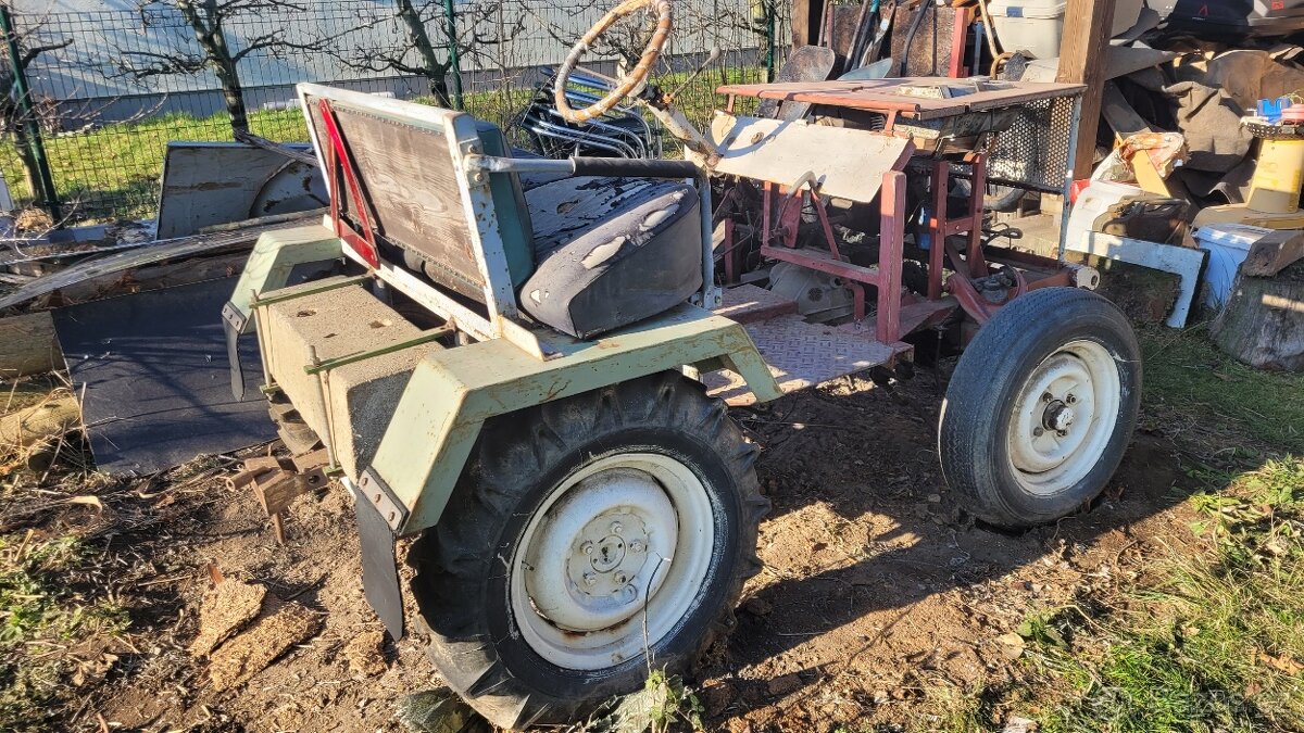 Malotraktor domácí výroby - 4