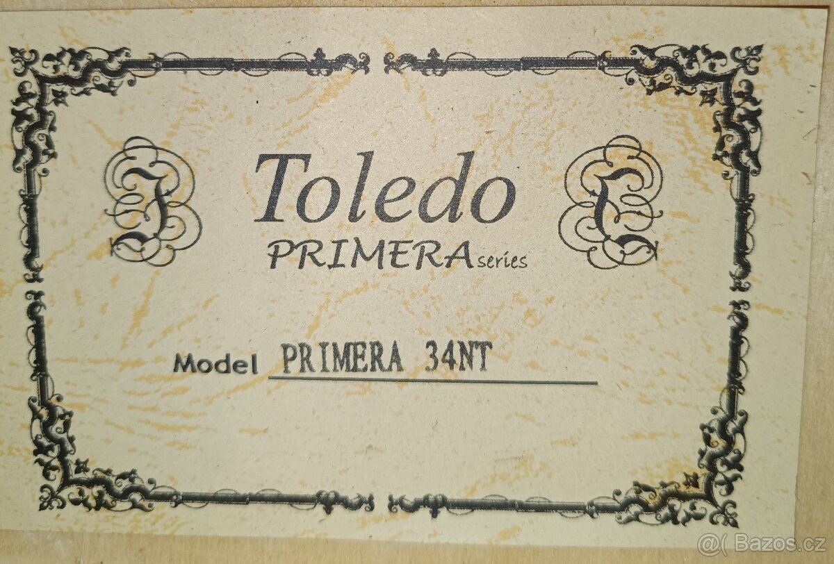 Dětská klasická kytara TOLEDO Primera 3/4 NT + obal - 4
