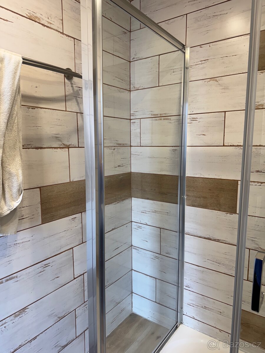 Sprchový kout (vanička a zástěna) 90x120 - 4