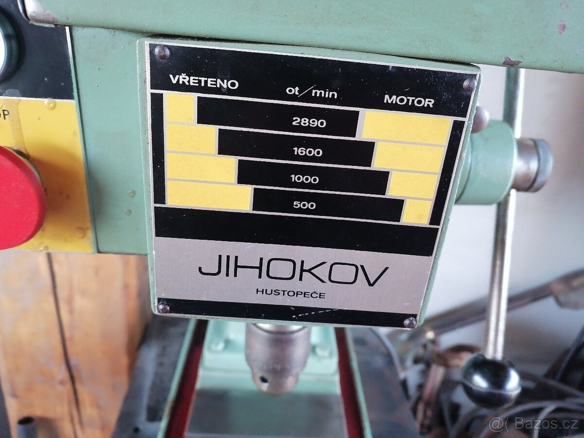 Stojanová vrtačka Jihokov Top stav - 4