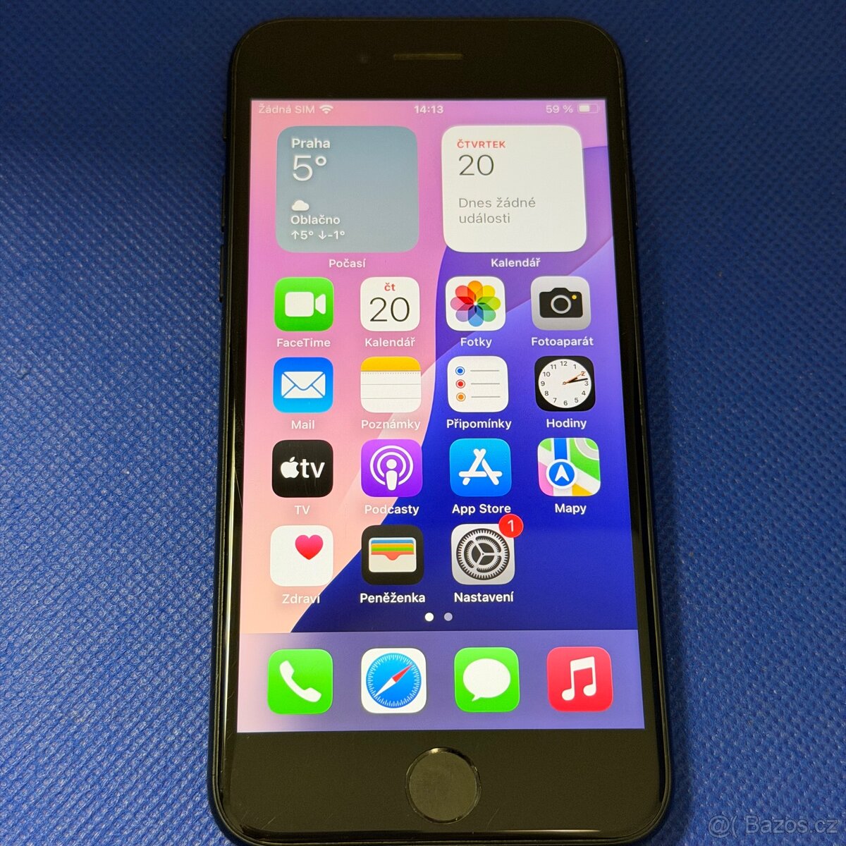 iPhone SE2020 64GB Space grey, pěkný stav - 4