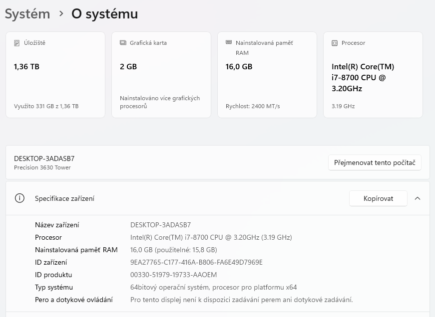 Dell Precision 3630 Tower - 4