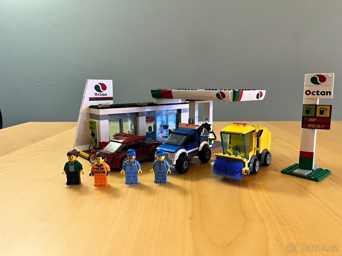 Prodám Lego 60132 - Čerpací stanice/autoservis 2v1 - 4