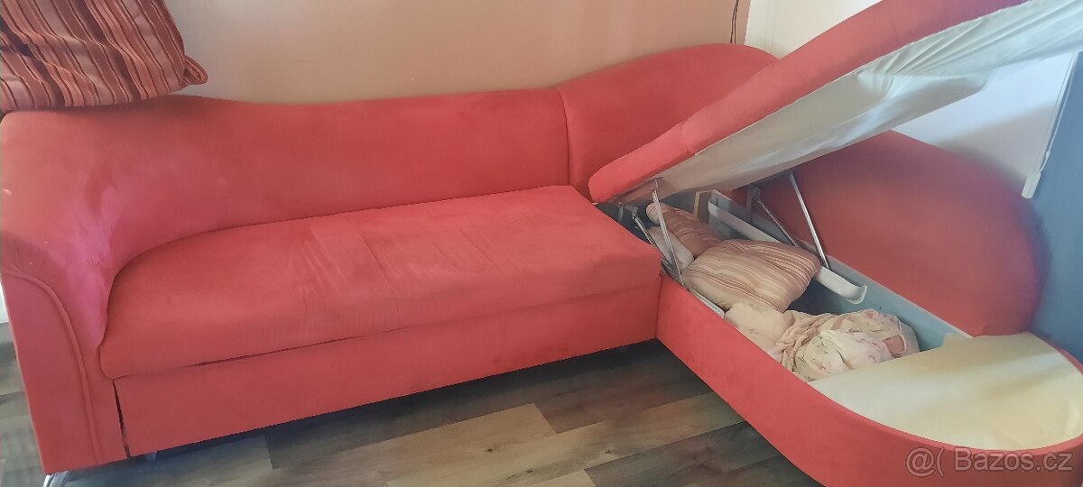 Rohová sedačka+křeslo - 4
