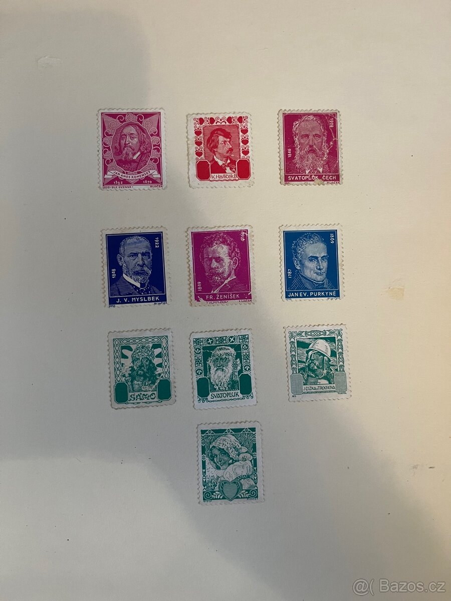 Poštovní známky z celého světa - 4
