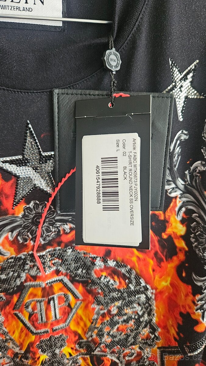 Philipp Plein trisko s kristaly - 4