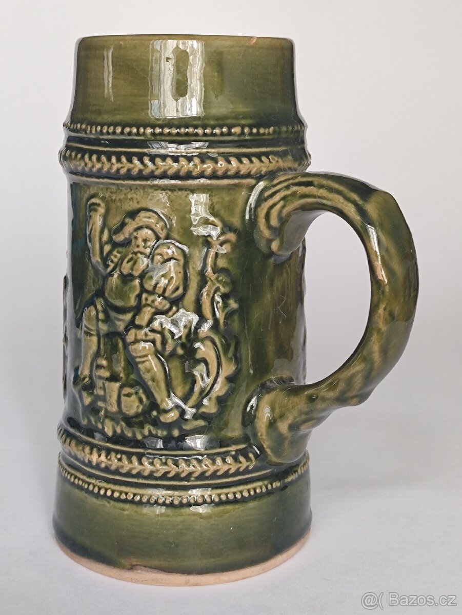 Starý pivní korbel Pivovar u Fleků Praha, pošta 79.- - 4