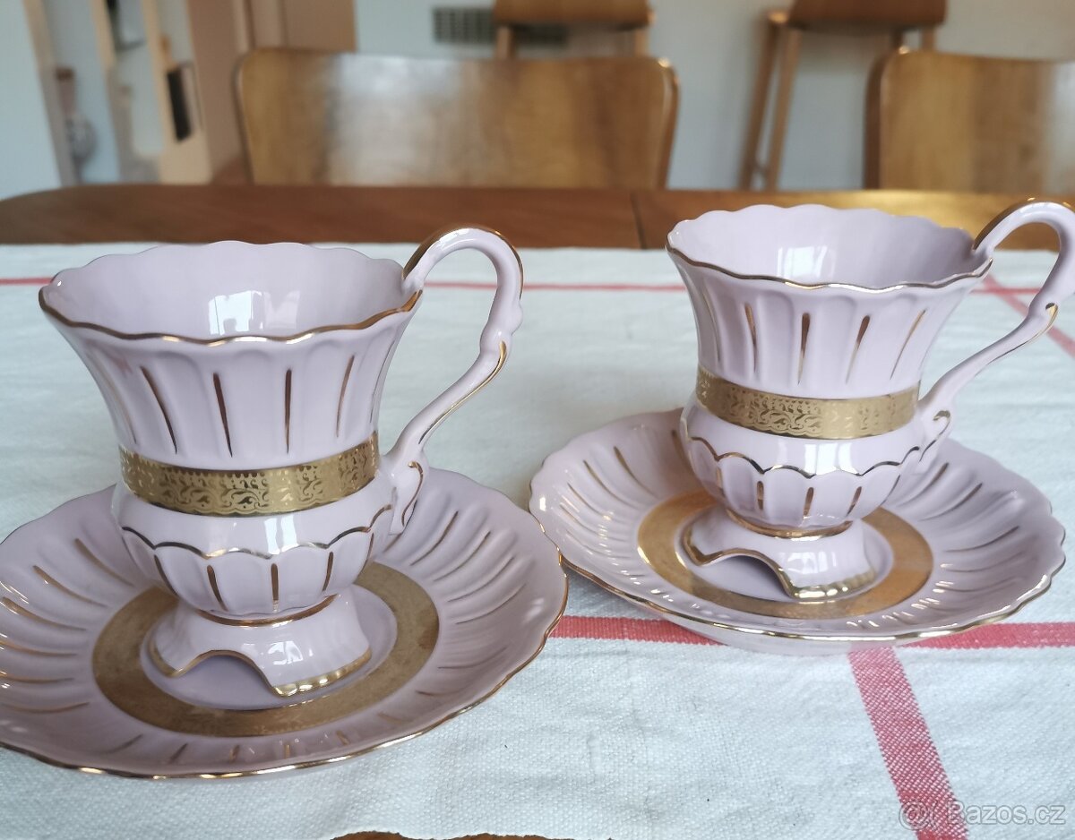 2 šálky z porcelánu Chodov - 4