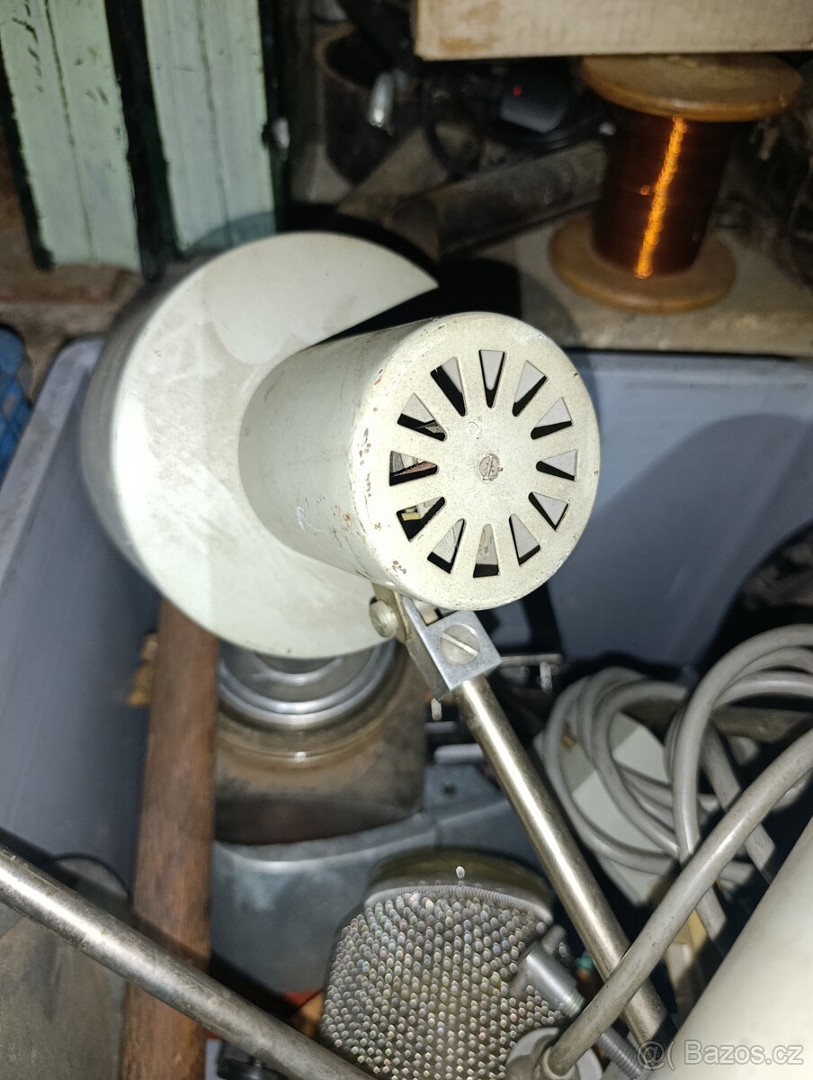 Stará dílenská lampa 3 ks - 4