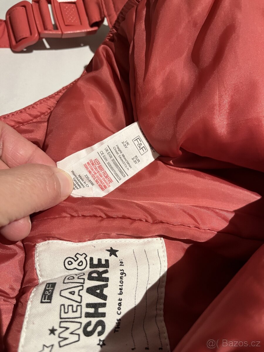 Zimní kalhoty s laclem - 4