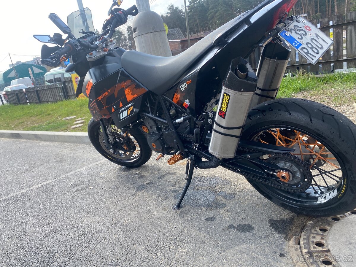Ktm 690 sm NOVÝ MOTOR ktm 690sm - 4