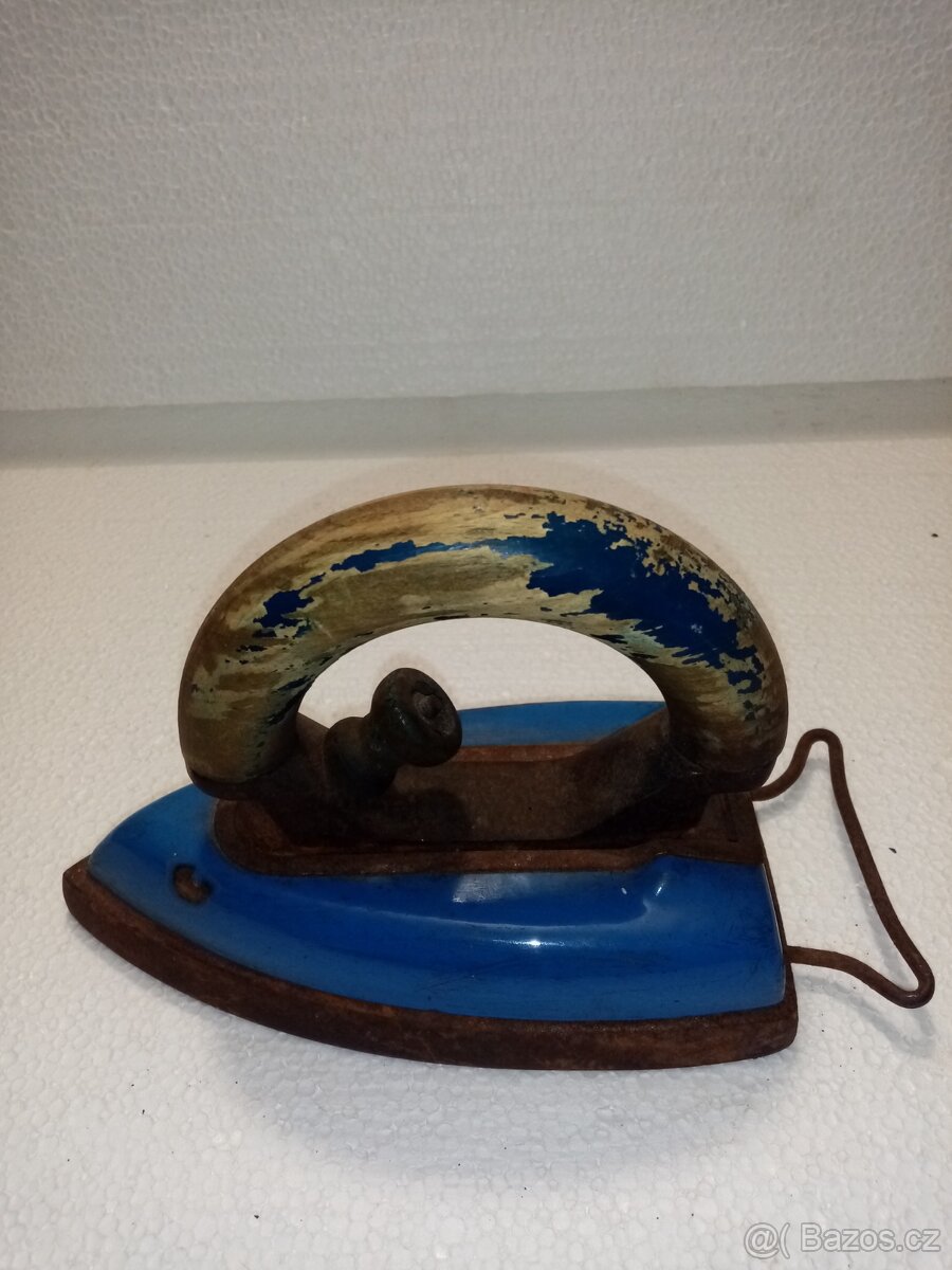 Starožitna retro žehlička 5 - 4