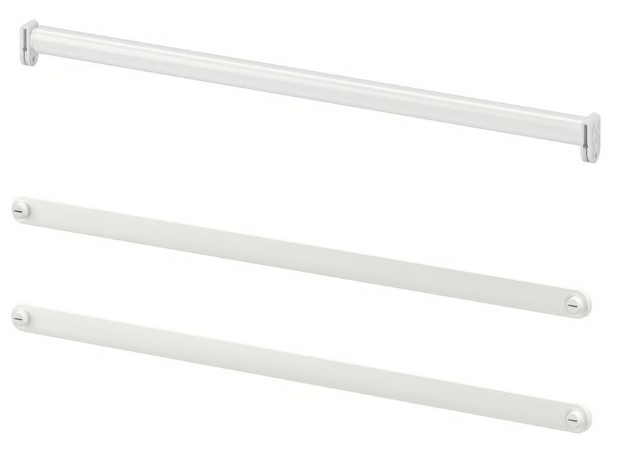 HJÄLPA lišty + šatní tyč - 4