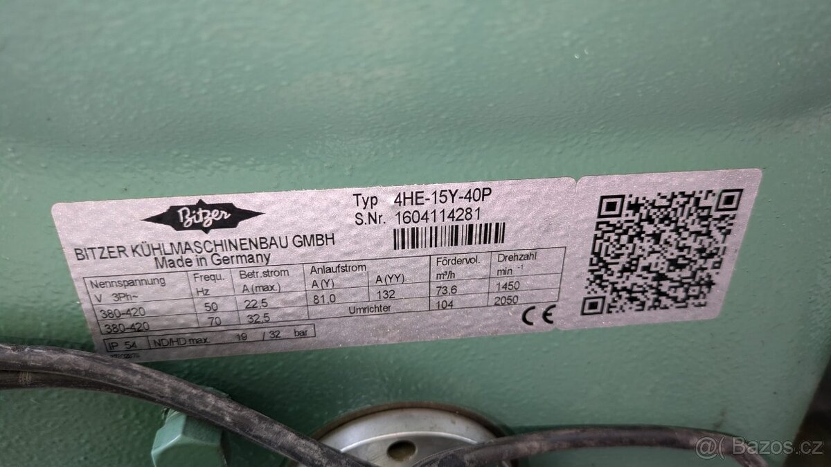 Kompresor BITZER 4HE-15Y-40P 73,6 m³/h - 4