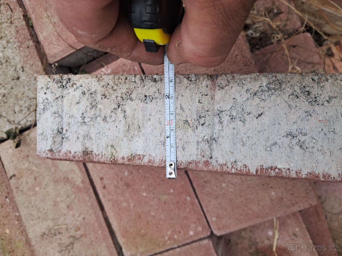 Červená dlažba 20×10×6 - 4