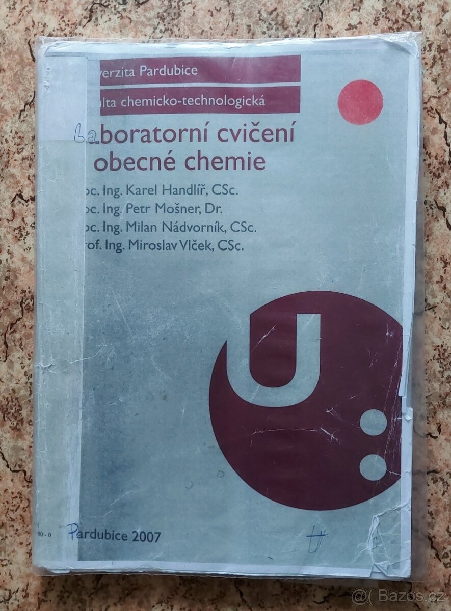 skripta Univerzita Pardubice UPCE chemie - 4