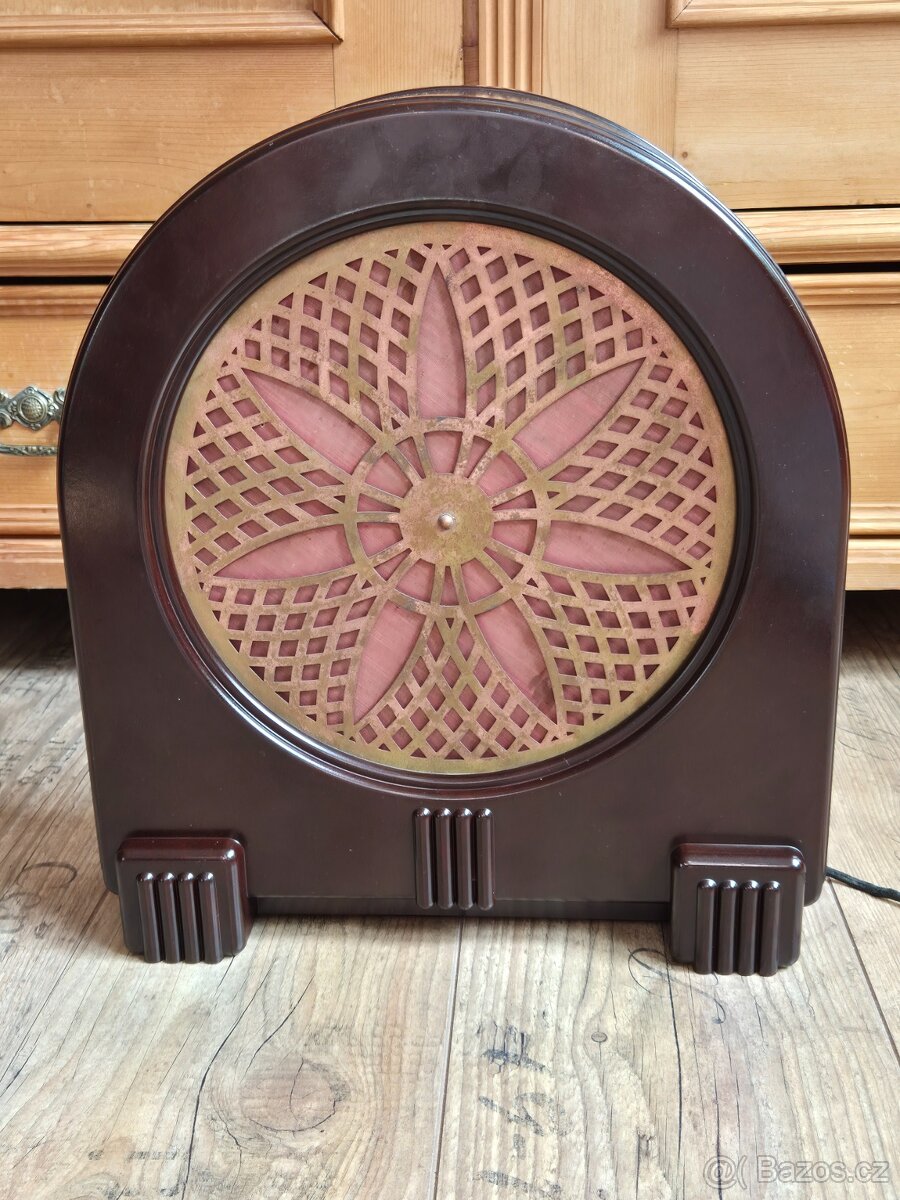 Starý rádio reproduktor Philips, typ 2032, 1931 - 4