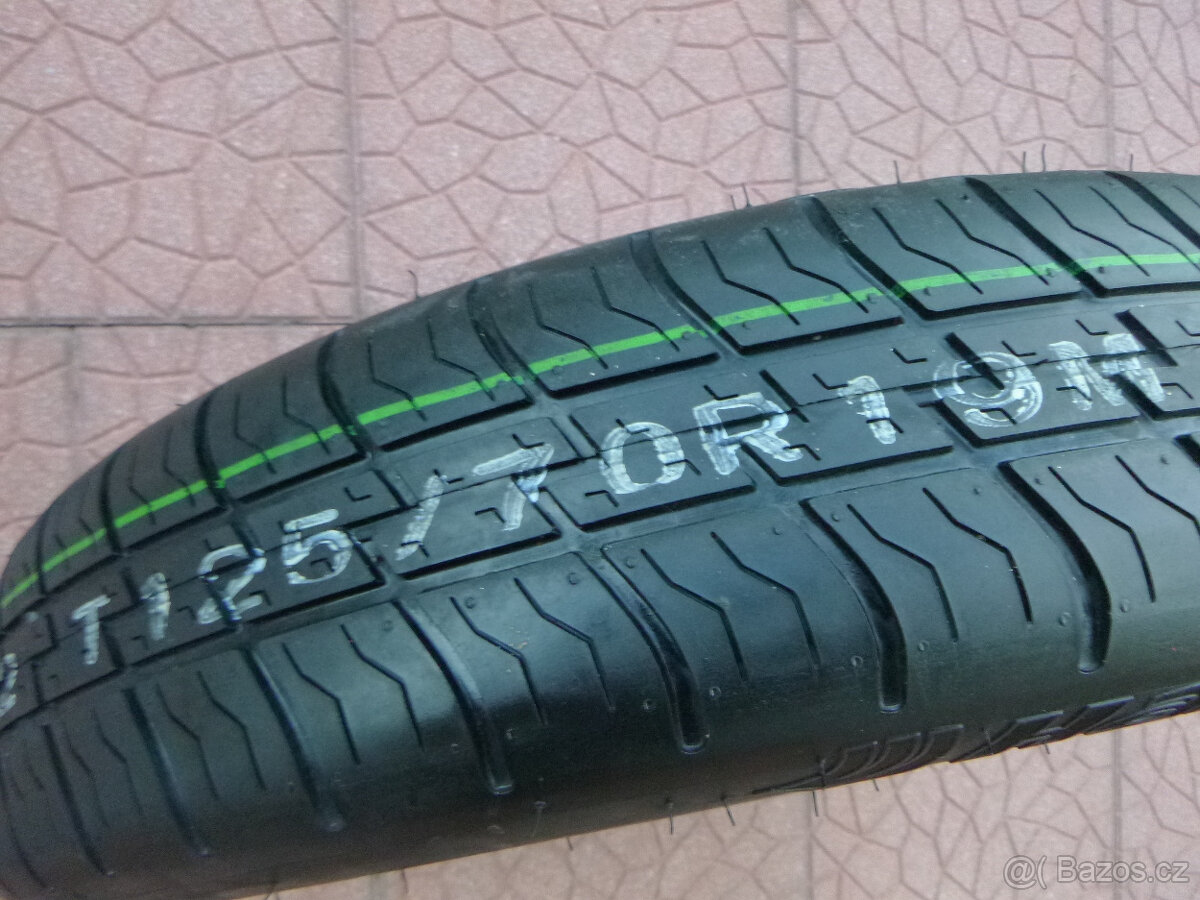 Rezerva dojezdovka originál Audi 5x112 4Jx19 ET29 125 70 19 - 4