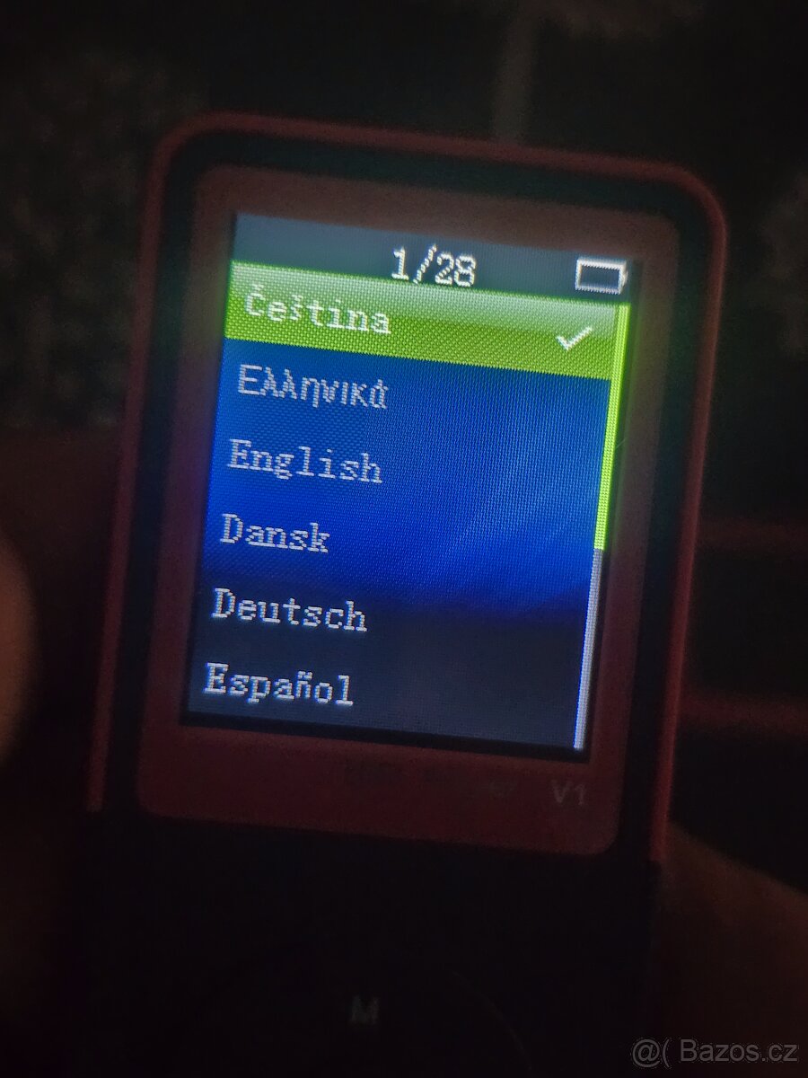 MP3 přehrávač, digitální audio přehrávač Vorstik HIFI 1,8 pa - 4