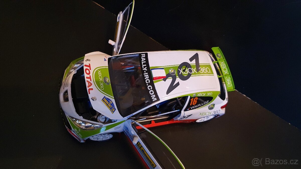 Peugeot 207 S2000 1:18 BARUM rally N. Vouilouz - 4