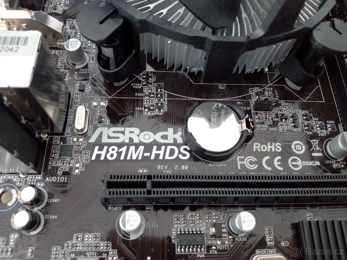 ASRock H81M-HDS - Core i3-4170, 8GB RAM - 4